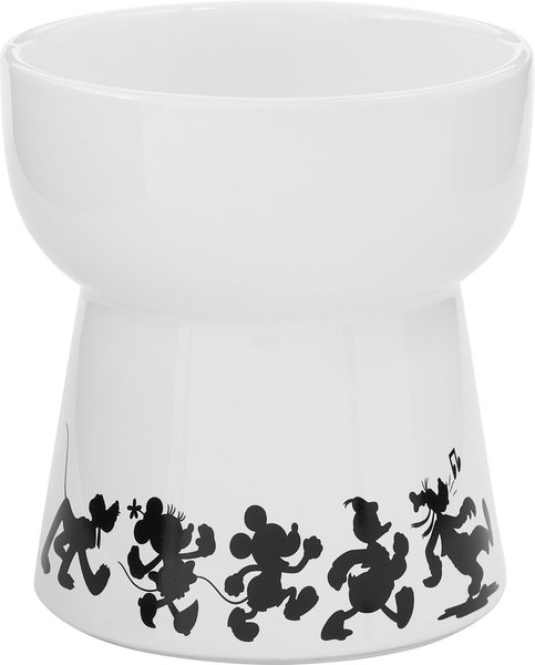 Disney Mickey Mouse Tall Shape Non-Skid Elevated Ceramic Cat Bowl, 1.5 Cup slide 1 of 6