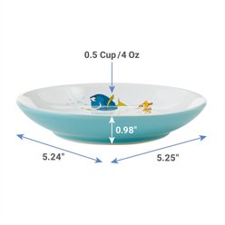Pixar Finding Nemo Non-Skid Ceramic Cat Dish, 0.5 cup slide 2 of 5
