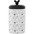 Disney Mickey Lines Ceramic Treat Jar, 3.75 Cup