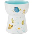 Pixar Finding Nemo Tall Shape Non-Skid Elevated Ceramic Cat Bowl, 1 cup
