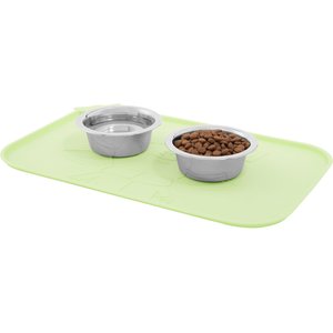 STAR WARS THE MANDALORIAN THE CHILD Nom Nom Silicone Dog & Cat Food Mat, Green