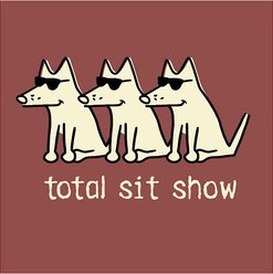 Teddy the Dog Total Sit Show Classic T-Shirt, Crimson, XX-Large slide 2 of 2