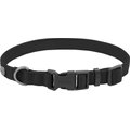 Frisco Comfort Padded Dog Collar, Jet Black, Small - Neck: 10-14-in, Width: 5/8-in