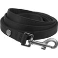 Frisco Comfort Padded Dog Leash, Jet Black, Small - Length: 6-ft, Width: 5/8-in