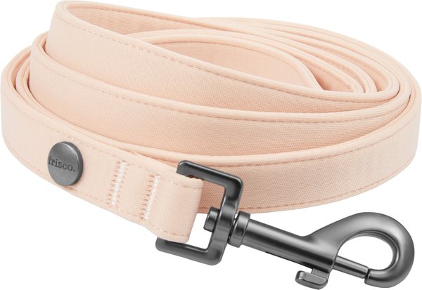 Frisco Comfort Padded Dog Leash, French Vanilla ( Soft Beige Pink), Small - Length: 6-ft, Width: 5/8-in slide 1 of 5