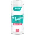 Frisco Gentle Cleaning Waterless Grooming Wipes for Puppies & Kittens, Green Tea Scent, 80 count