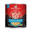 Stella & Chewy's Wild Red Grain-Free Chicken & Lamb Stew Wet Dog Food, 10-oz can, case of 6