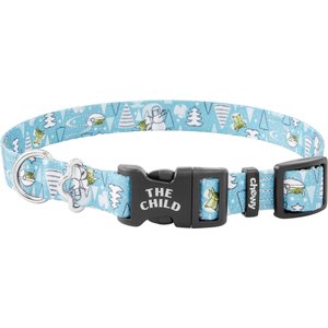 STAR WARS THE MANDALORIAN'S THE CHILD Snowman Dog Collar, XS - Neck: 8 - 12-in, Width: 5/8-in