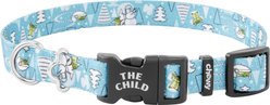 STAR WARS THE MANDALORIAN'S THE CHILD Snowman Dog Collar, LG - Neck: 18 - 26-in, Width: 1-in