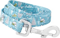 STAR WARS THE MANDALORIAN'S THE CHILD Snowman Dog Leash, SM - Length: 6-ft, Width: 5/8-in