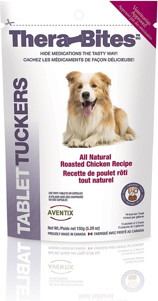 Aventix Thera-Bites Tablet Tuckers Roasted Chicken Recipe Soft Chews Dog Supplement, 30 count slide 1 of 2