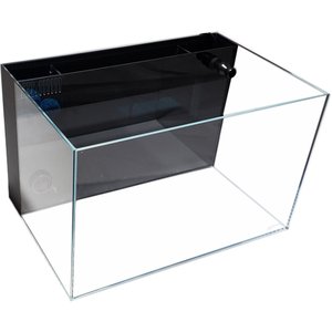 Lifegard Aquatics Crystal Aquarium with Back Filter, 4.14-gal