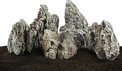 Lifegard Aquatics Smoky Mountain Stone 25 Gallon Kit