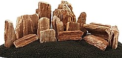 Lifegard Aquatics Redwood Petrified Stone 25 Gallon Kit