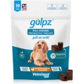 Vetnique Labs Gulpz Pill Hiding Probiotic Pockets Hickory Chicken Flavor Dog Treats, 30 count