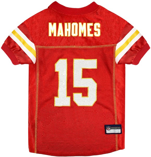 Pets First NFLPA Dog & Cat Jersey, Patrick Mahomes, Large slide 1 of 2