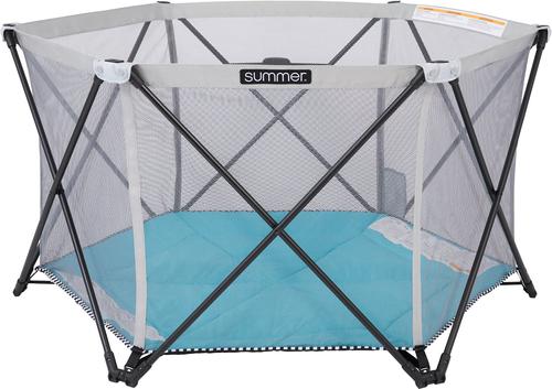Show full view: Summer by Ingenuity Pop 'n Play SE Hex 6-Sided Playard Dog Pen slide 3 of 6