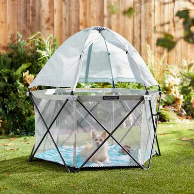 Show full view: Summer by Ingenuity Pop 'n Play SE Hex 6-Sided Playard Dog Pen slide 5 of 6