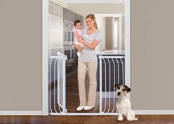 Summer Multi-Use Extra Tall Walk-Thru Dog Gate slide 1 of 6