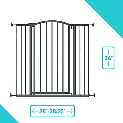 Summer by Ingenuity Decor Safety Dog Gate, 36-in slide 2 of 4