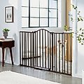 Summer Metal Expansion Walk-Thru Dog Gate