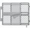 Show in main carousel: Summer by Ingenuity Indoor & Outdoor Multi Function Walk-Thru Dog Gate, Gray slide 3 of 5