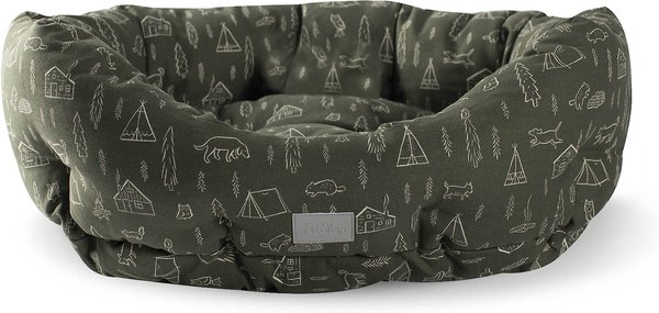 Fringe Studio Camping Dog Cuddler Bed, Medium slide 1 of 7