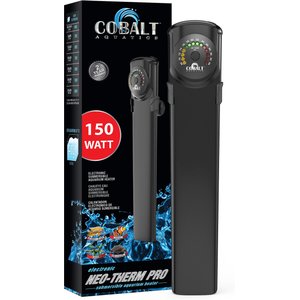 Cobalt Aquatics Electronic Neo-Therm Pro Submersible Aquarium Heater, 150-Watt