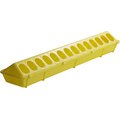 Little Giant Flip-Top Poultry Ground Feeder, Yellow