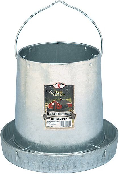 Little Giant Hanging Metal Poultry Feeder