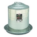 Little Giant Double Wall Metal Poultry Fount, 5-gal