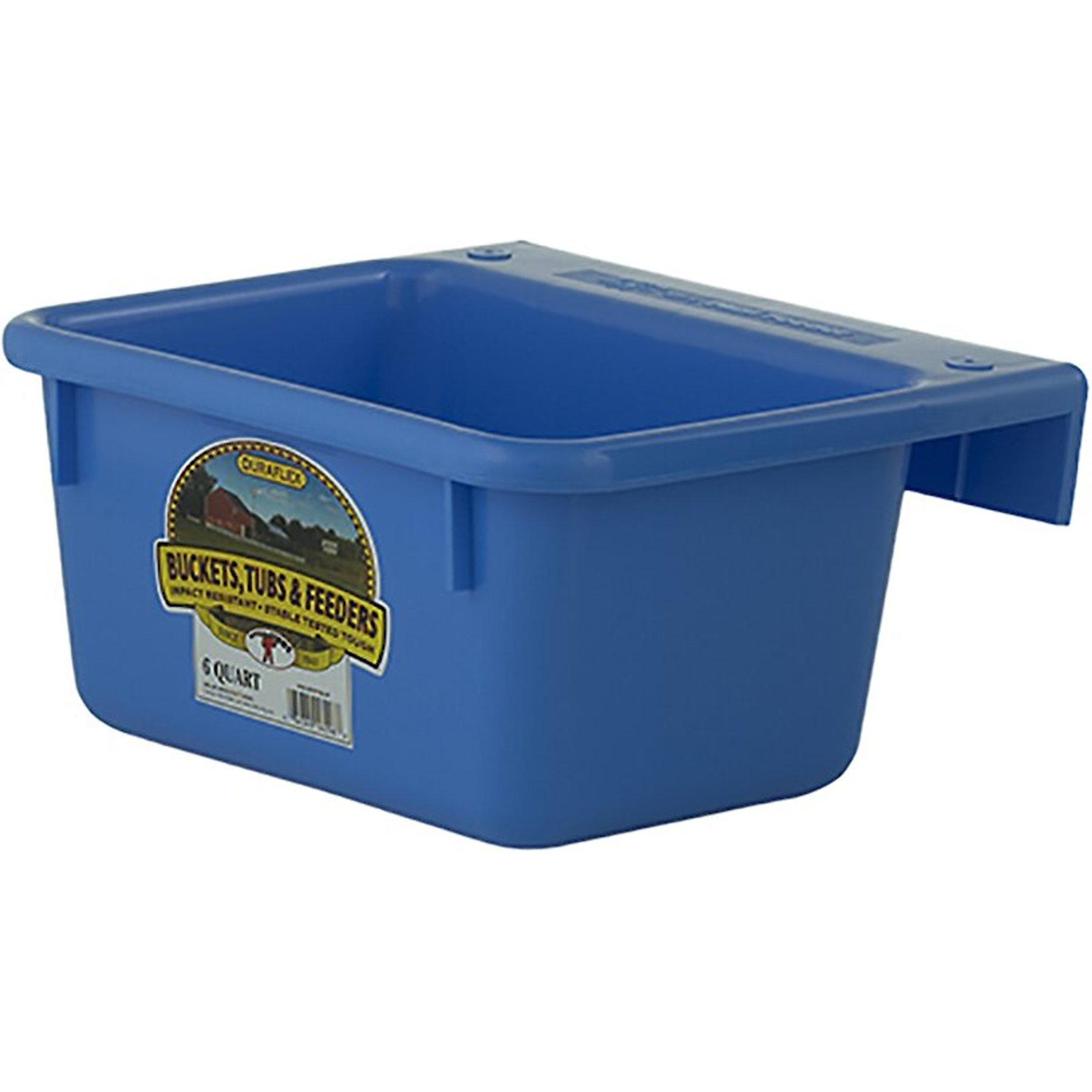 LITTLE GIANT Mini Feeder, 6-qt, Berry Blue - Chewy.com