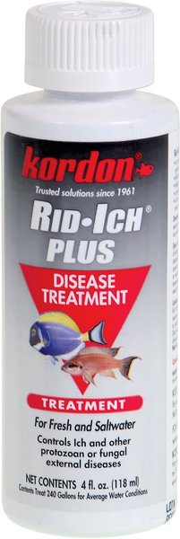 Kordon Rid-Ich Plus Disease Aquarium Treatment, 4-oz bottle slide 1 of 1