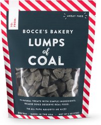Bocce's Bakery Lumps of Coal Soft & Chewy Dog Treats, 6-oz bag