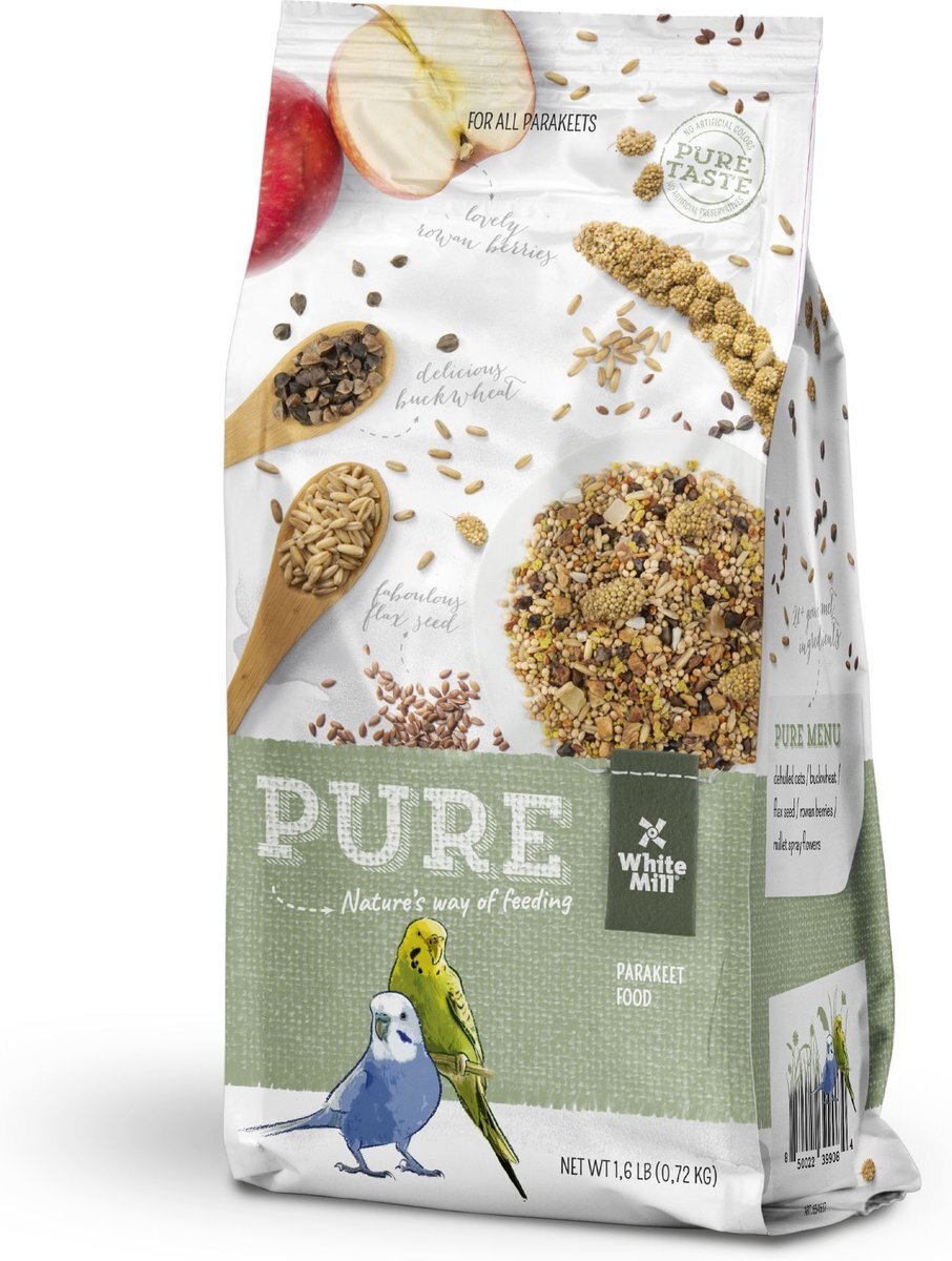 White Mill Pure Parakeet Food, 1.6-lb bag