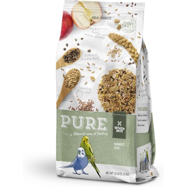 white mill parakeet food