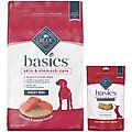 Blue Buffalo Basics Skin & Stomach Care Salmon & Potato Recipe Adult Dry Food + Biscuits Salmon & Potato Dog Treats