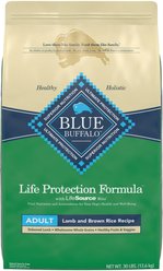 Blue Buffalo Life Protection Formula Adult Lamb & Brown Rice Recipe Dry Food + Health Bars Baked with Bacon, Egg & Cheese Dog Treats slide 2 of 7