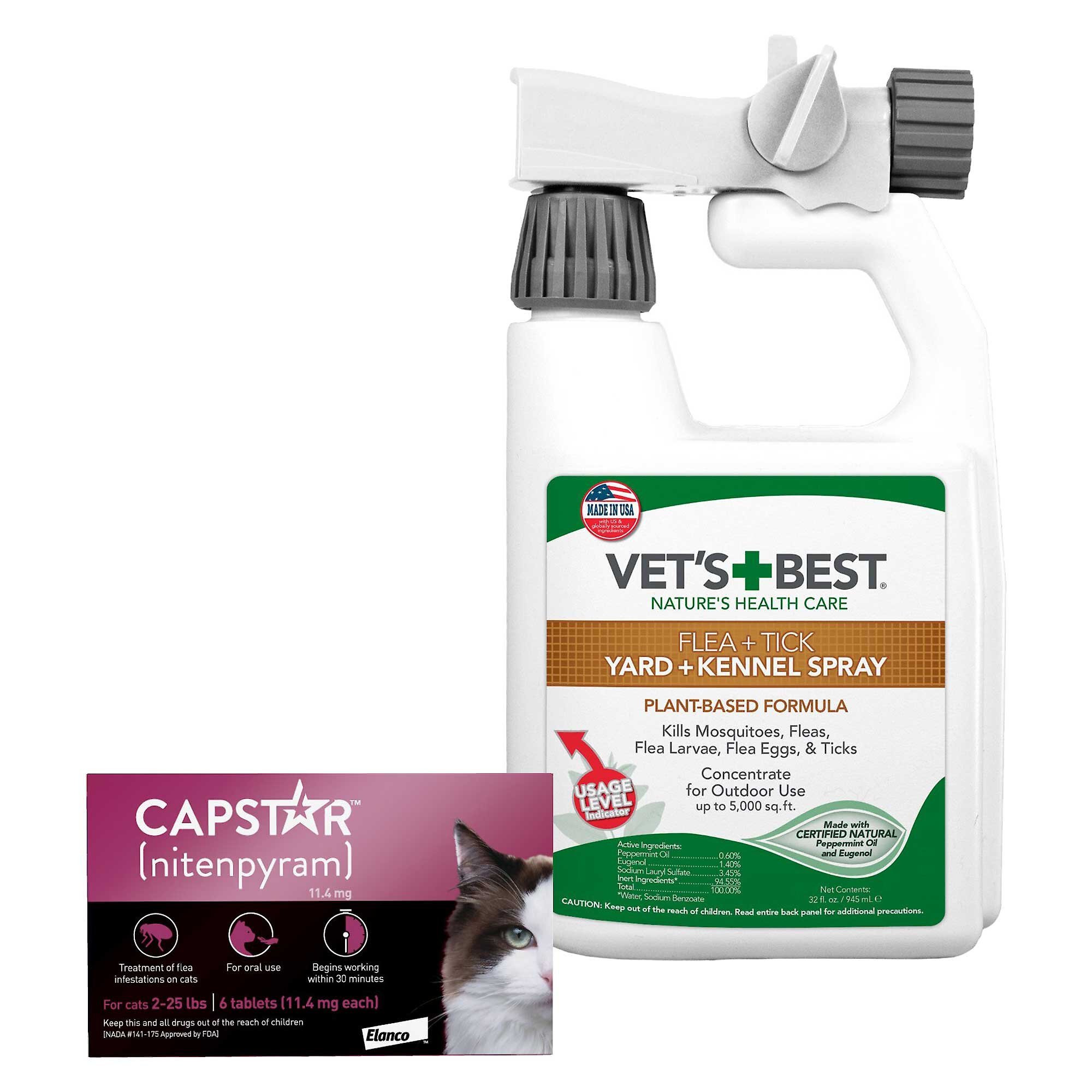 Capstar spray hot sale