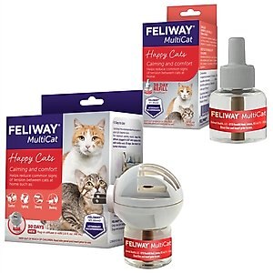 Feliway MultiCat Starter Kit Plug-In Diffuser & Refill