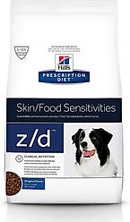 Hill's Prescription Diet z/d Original Skin/Food Sensitivities Dry Food + Hypo-Treats Dog Treats slide 2 of 5