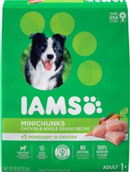 Iams ProActive Health Adult MiniChunks Dry Food + Milk-Bone Flavor Snacks for Small/Medium Dogs slide 2 of 6