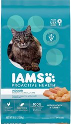 Iams ProActive Health Indoor Weight & Hairball Care Dry Food + Arm & Hammer Litter Slide Multi-Cat Scented Clumping Clay Cat Litter slide 2 of 7