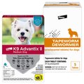K9 Advantix II Flea & Tick Spot Treatment, 11-20 lbs + Elanco Tapeworm Dog De-Wormer