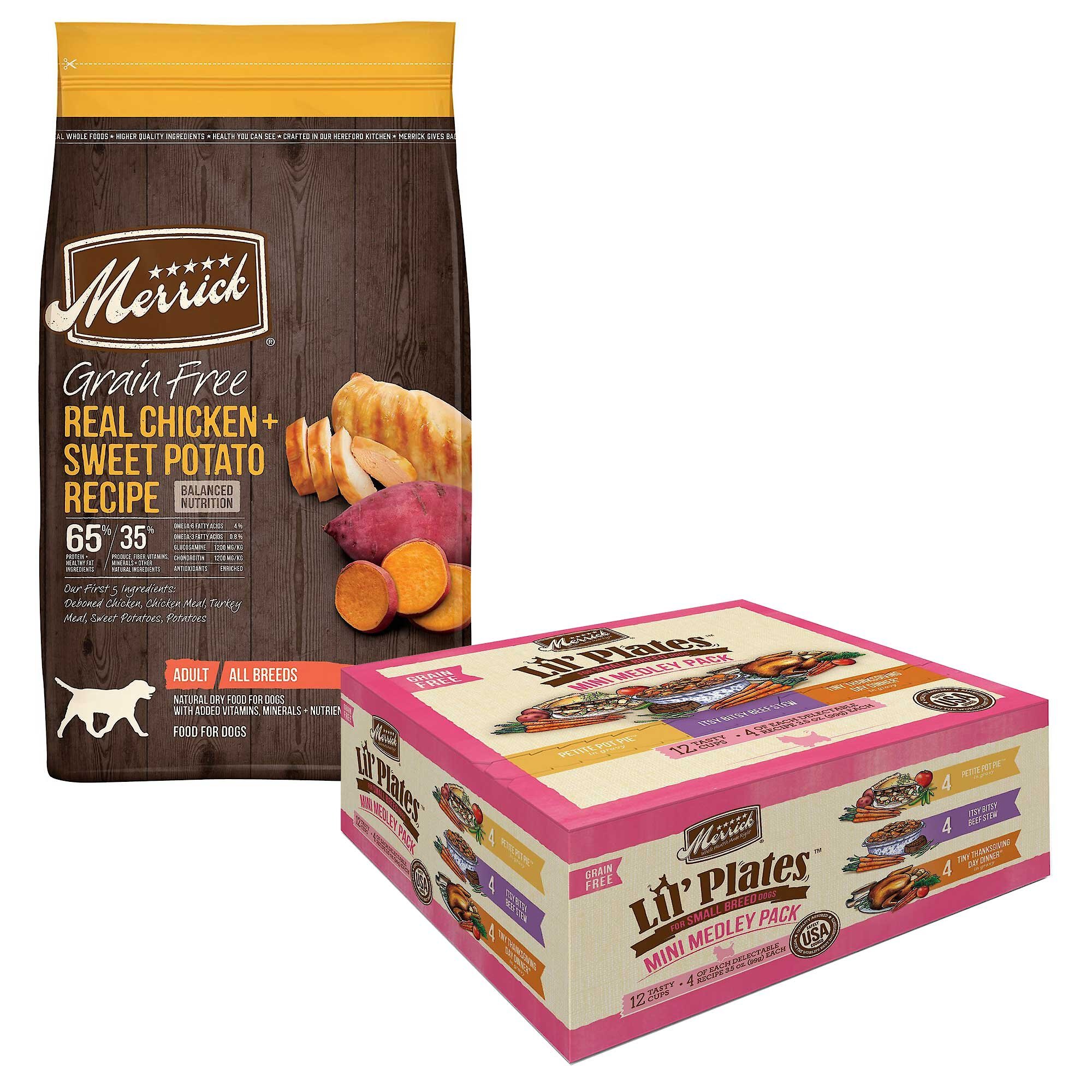 Questions and Answers about MERRICK Real Chicken + Sweet Potato Recipe ...
