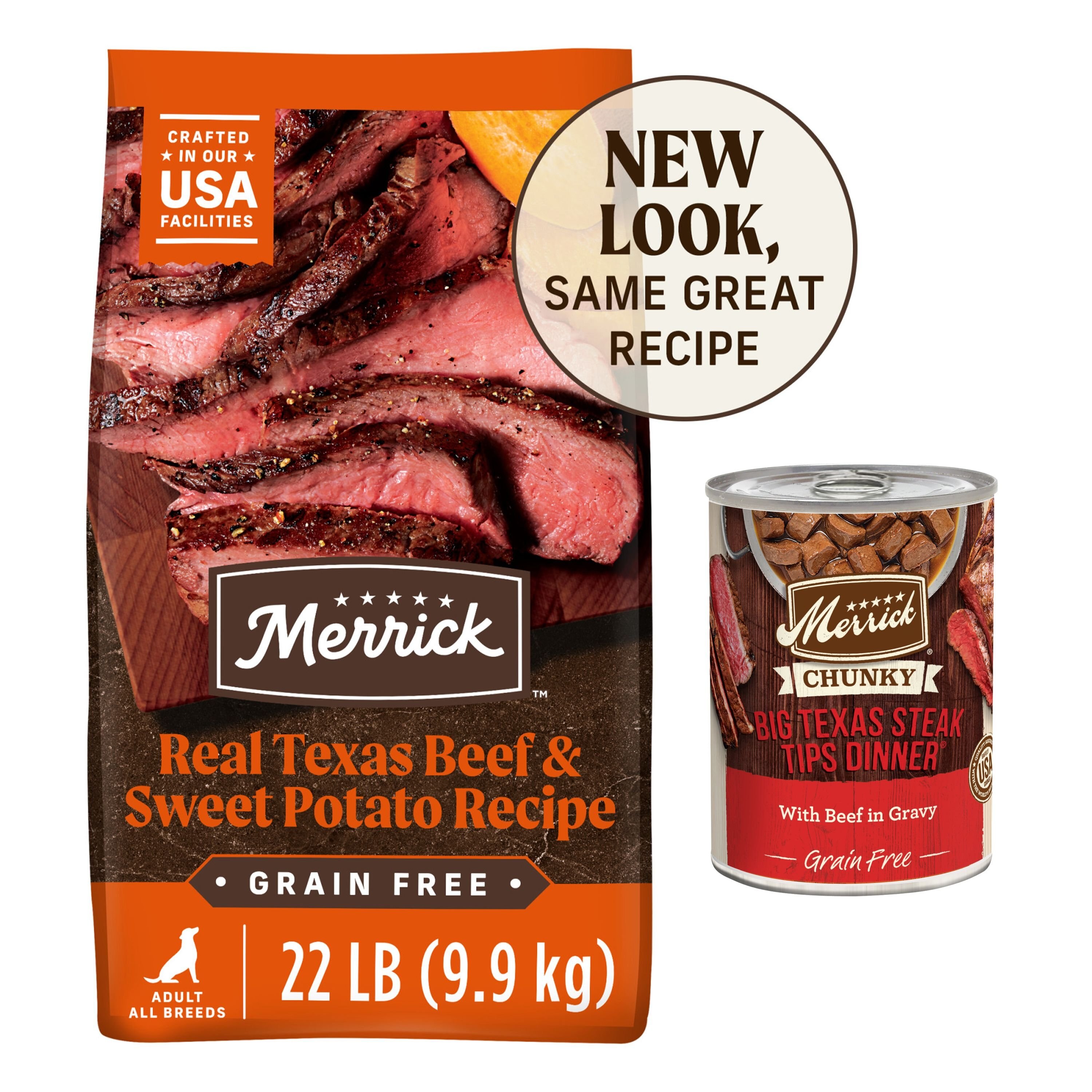 Merrick texas beef hotsell and sweet potato review