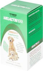 Nutramax Welactin Canine Omega-3 Softgel Capsules + Dasuquin with MSM Soft Chews Joint Health Small/Medium Dog Supplement slide 2 of 8