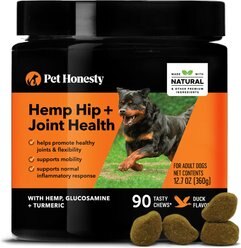 PetHonesty Allergy Support Immunity Strength & Digestive Health + Hemp Mobility Snacks Hip + Joint Support Soft Chews Dog Supplement slide 2 of 9