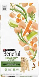 Purina Beneful Healthy Weight with Farm-Raised Chicken Dry Food + Milk-Bone Original Large Biscuit Dog Treats slide 2 of 7