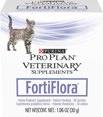 Show full view: Purina Pro Plan Kitten Chicken & Rice Formula Dry Food + Veterinary Diets FortiFlora Probiotic Gastrointestinal Support Cat Supplement slide 5 of 6